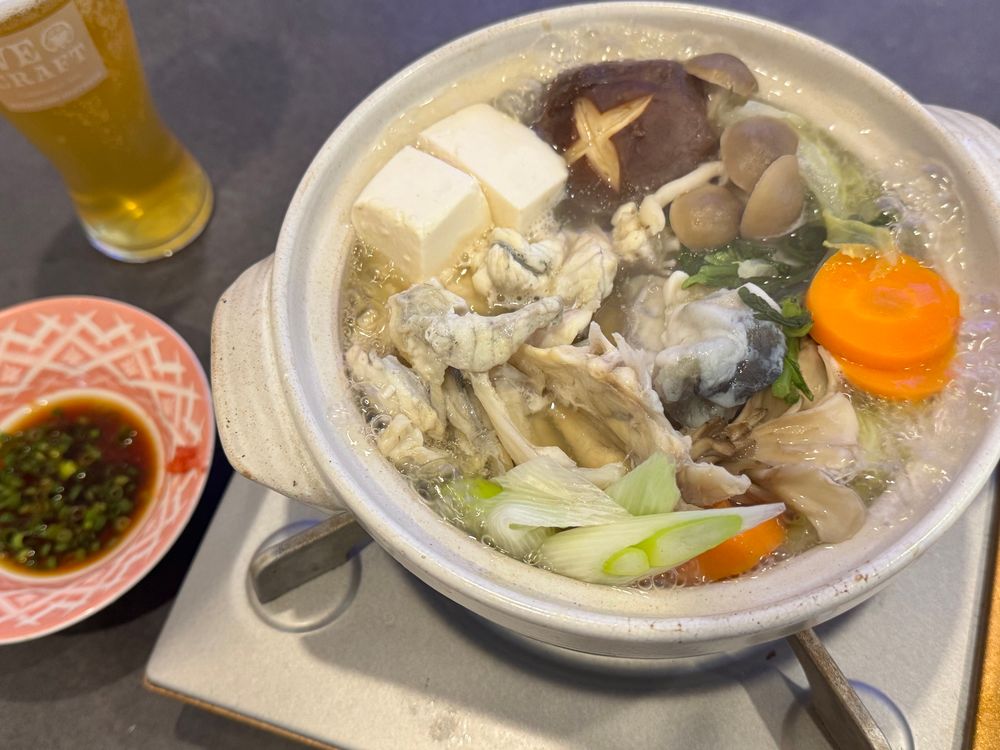 てっちり
ビール