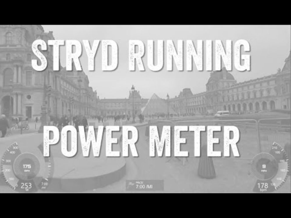 New Stryd Running Power Meter DEMO!