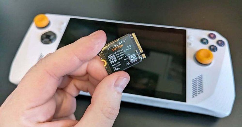 I increased my Steam Deck and ROG Ally storage space with this SSD — It's cheap right now during Prime Day, and I can show you how to install it