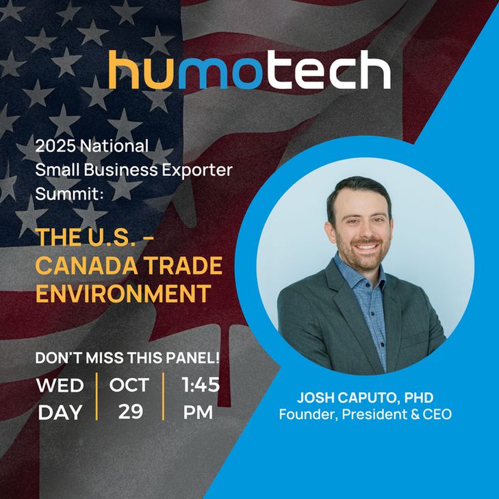 Humotech's Dr. Josh Caputo will be participating in the panel.