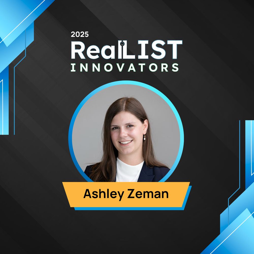 Congratulations to Ashley Zeman being named one of Pittsburgh's 2025 RealList Innovators!