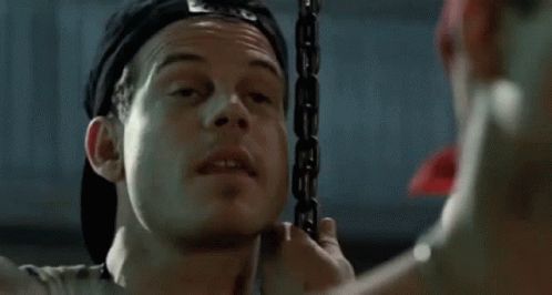 Trooper Hudson in Aliens asking "How do I get out of this chickenshit outfit" during a breifing.