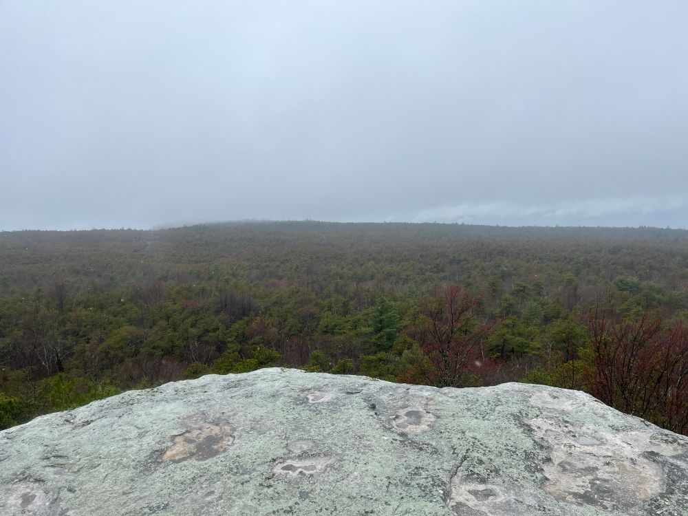 High point on shawangunk run