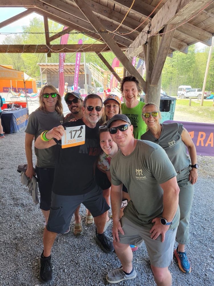Team Old and In the Way at Ragnar Appalachians Trail event 