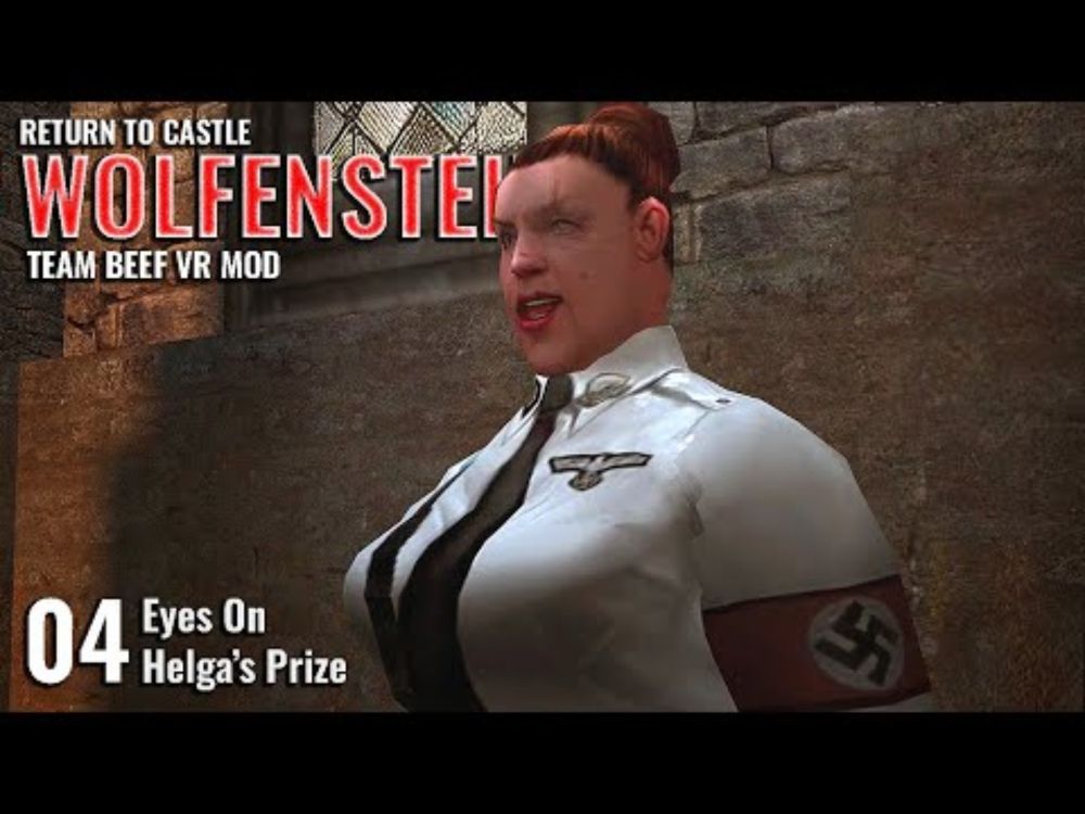 RETURN TO CASTLE WOLFENSTEIN (TEAM BEEF VR MOD) // 04: Eyes On Helga's Prize // QUEST 3 Gameplay