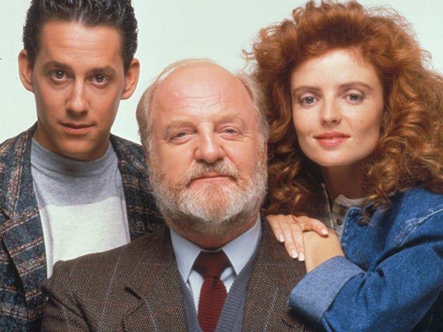 The cast of Friday the 13th: The TV Series looking at you, judging your sins, knowing the curse of your last purchase will be exactly what you deserve.