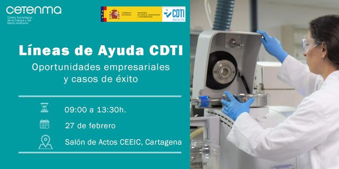 📢 El CDTI Innovación presenta las líneas de ayuda a empresas en convocatoria abierta orientadas al área de #energía en la jornada organizada junto a 
@CETENMA
 el 🗓️27-FEBRERO 👇

+ info ➡️ https://eventos.cdti.es/agenda/Energia_ayudas_innovacion

#AyudasCDTI #AyudandoCrearFuturo