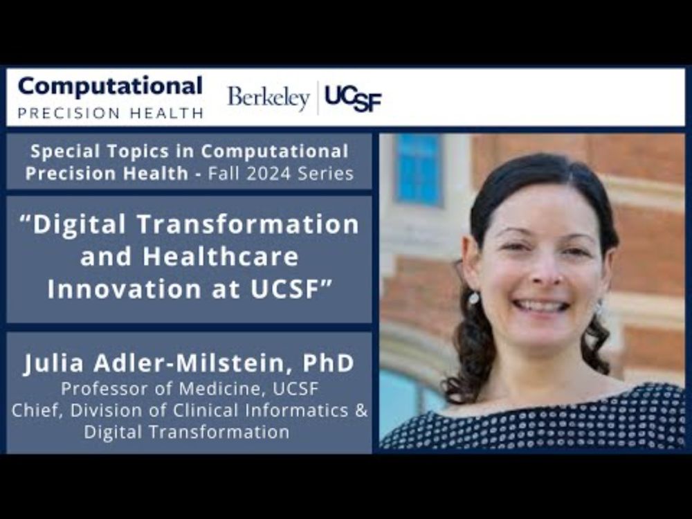 Julia Adler-Milstein, PhD Digital Transformation and Healthcare Innovation at UCSF