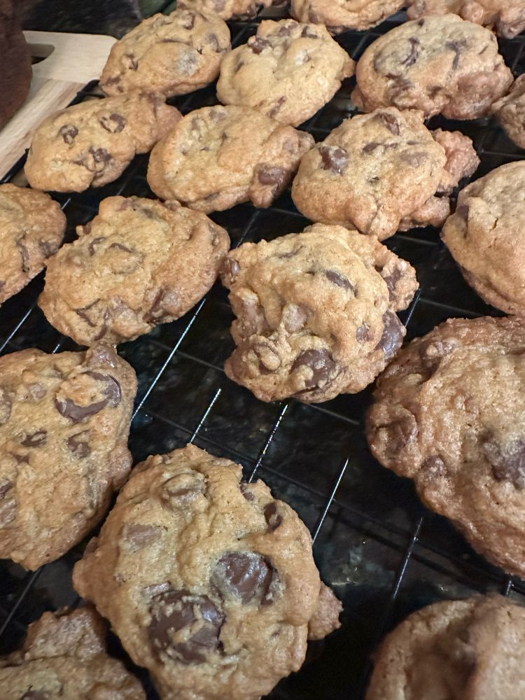 First two batches of cookies 🍪 