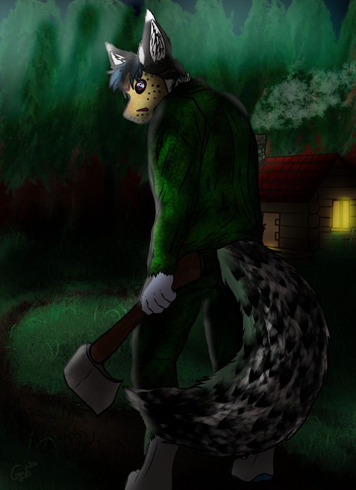 Bloodless version of the first image described.