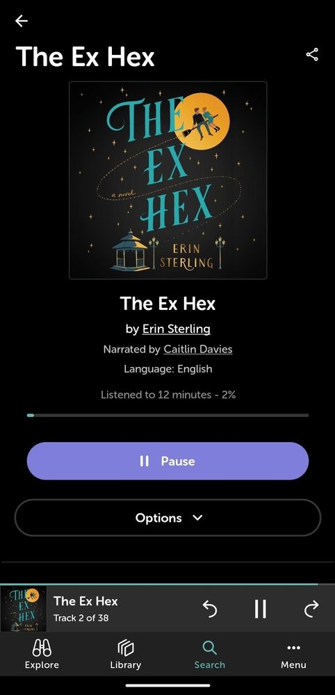 Audio book "The Ex Hex" by Erin Sterling