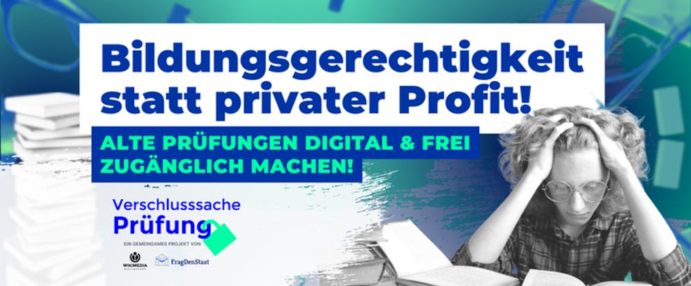 Bildungsgerechtigkeit statt privater Profit: Alte Prüfungsaufgaben...