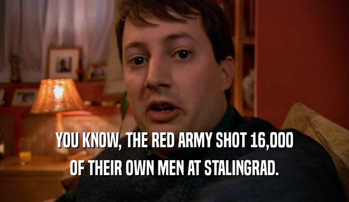 Mark Corrigan on Stalingrad