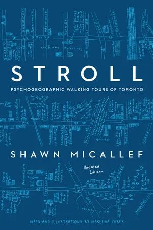 The cover of the book Stroll by Shawn Micallef