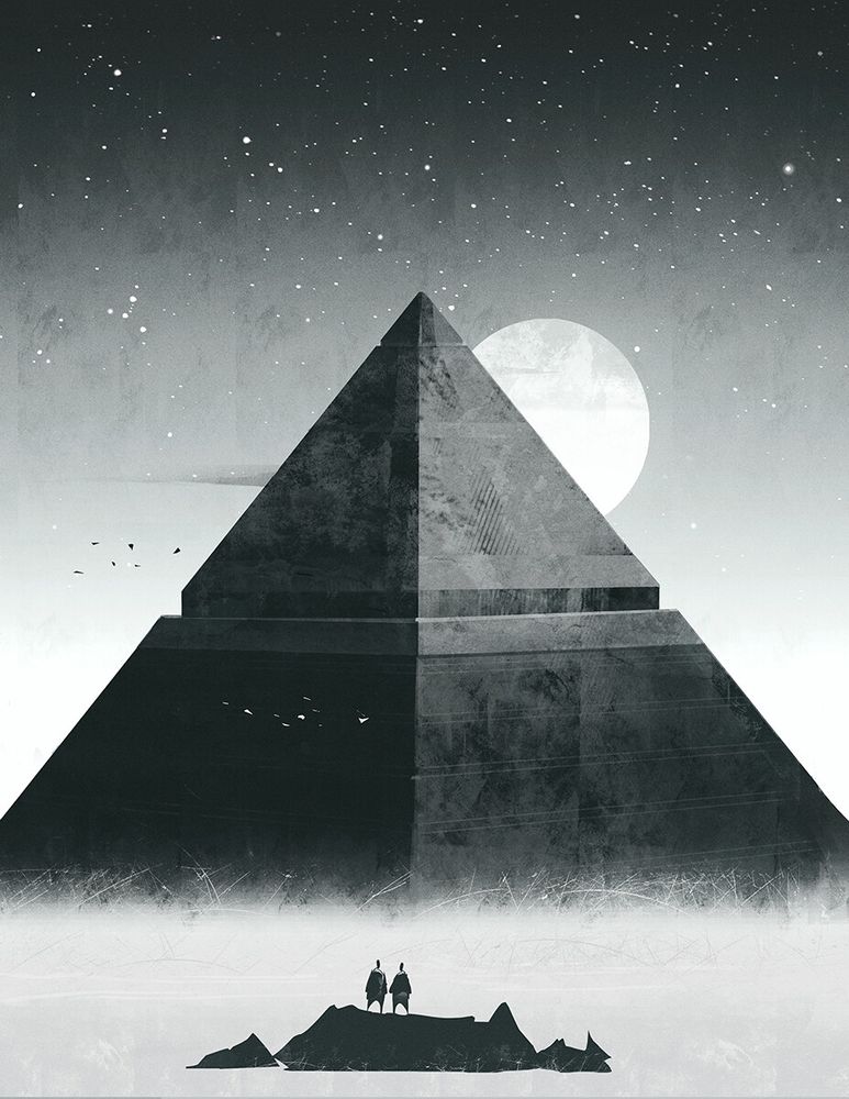 Artwork by Reza Afhsar