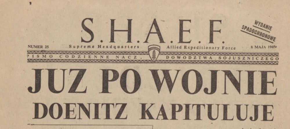 Już po wojnie Doenitz kapituluje 