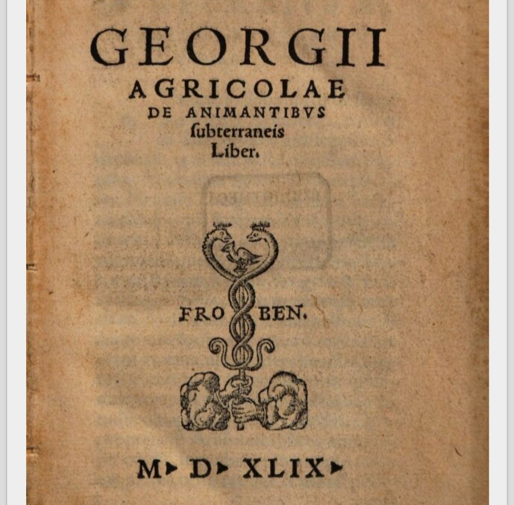 Front Cover
Georgii Agricolae De Animantibvs subterraneis Liber
Basileae : Frobenius et Episcopius 1549