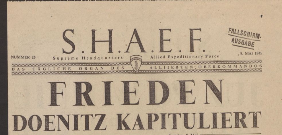 Frieden Doenitz kapituliert