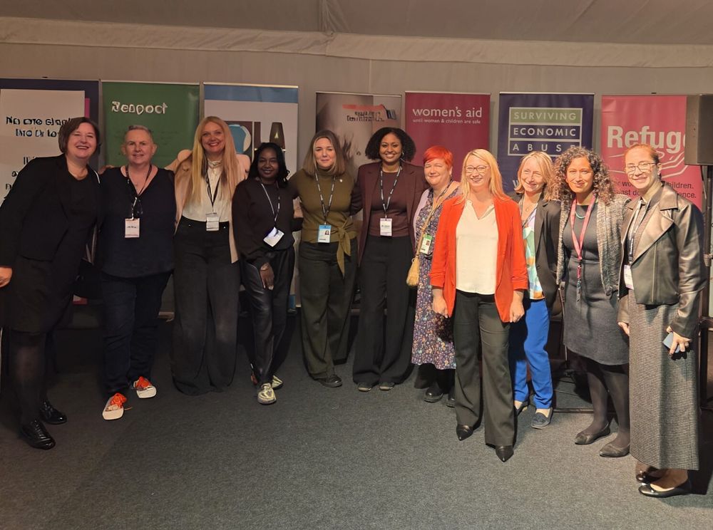 Leaders of VAWG organisations at Labour Party Conference