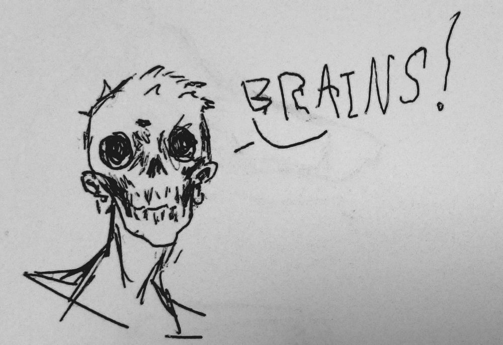 It's a little Zombie! :D