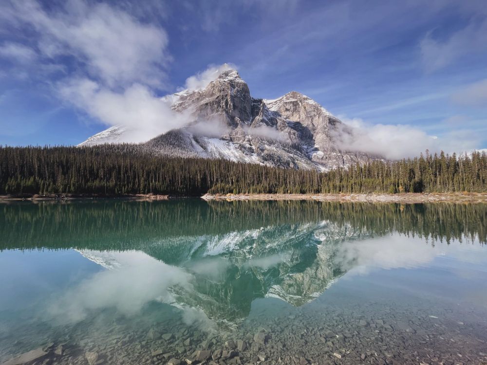 Mount Sarrail an einem Oktobermorgen