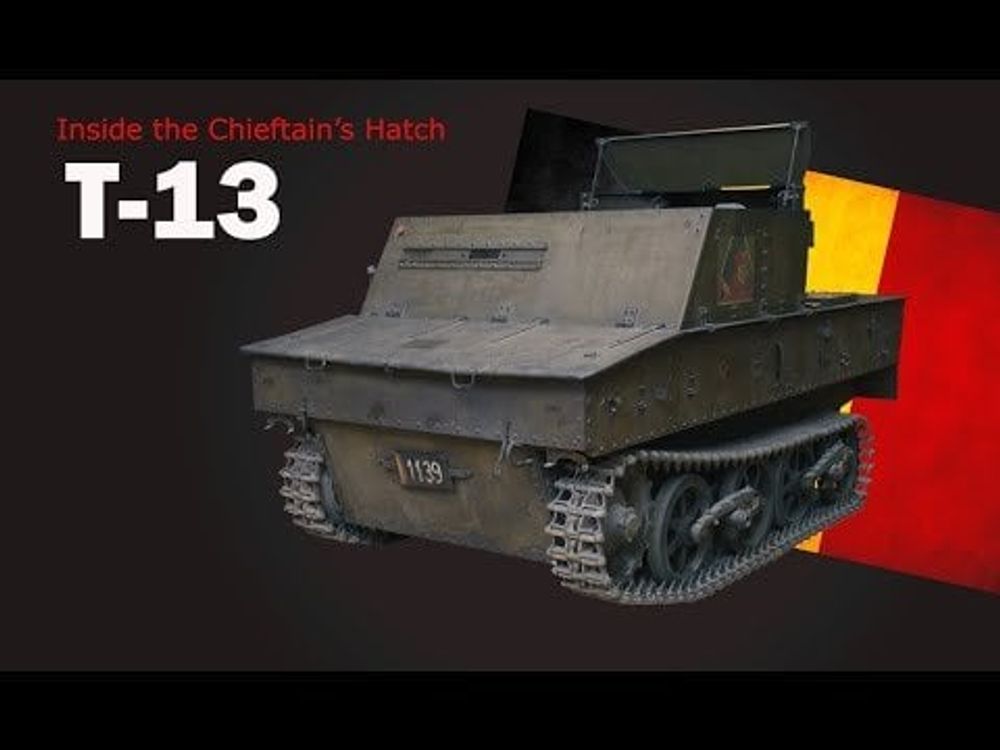 In der Häuptlingsluke: Belgischer Jagdpanzer T-13