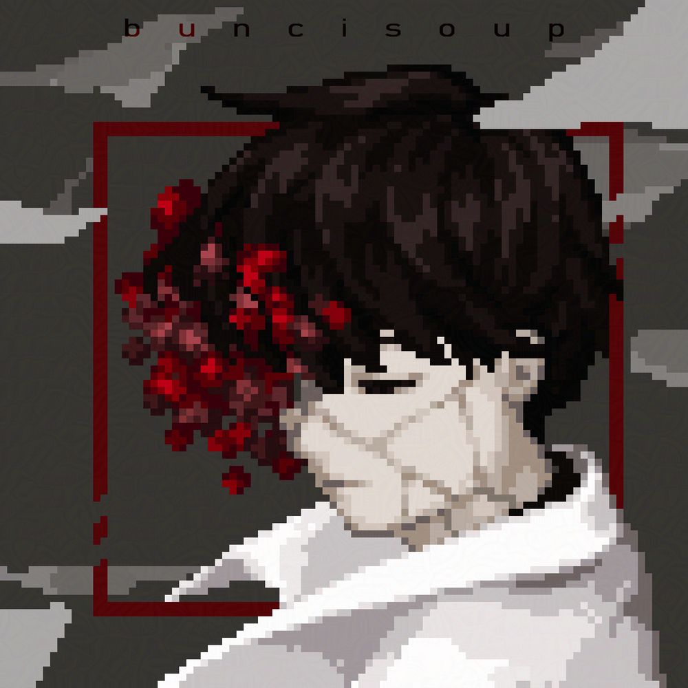 Cracked porcelain doll prompt but it's Kim Dokja with fluttering loose pages in the background. Pixel art by Buncisoup.

My self-sacrificial wife khodijah 🥲🤣