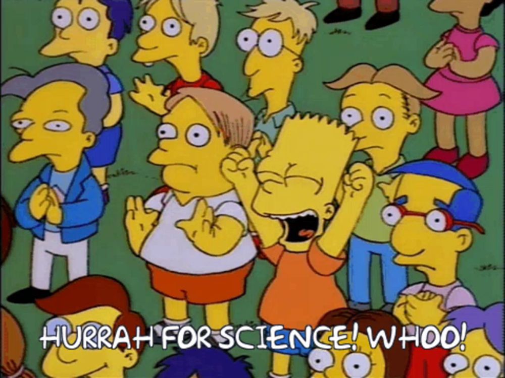 Simpsons Science GIF