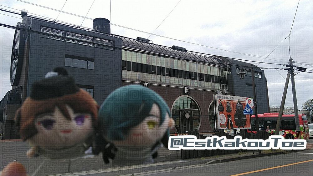 真岡駅は駅舎が機関車型