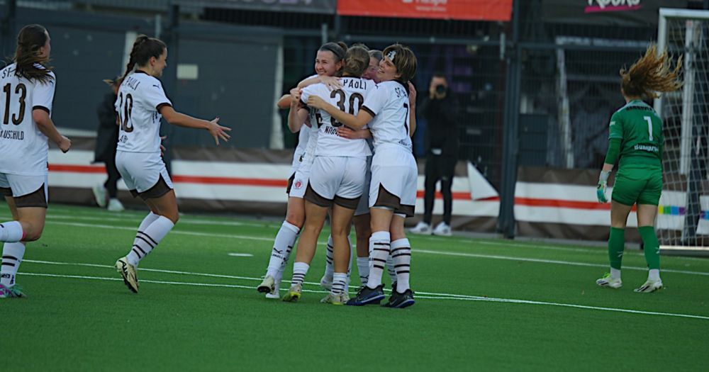 1. Frauen des FC St. Pauli mit 2:1-Heimsieg gegen Hannover 96 - FC St. Pauli