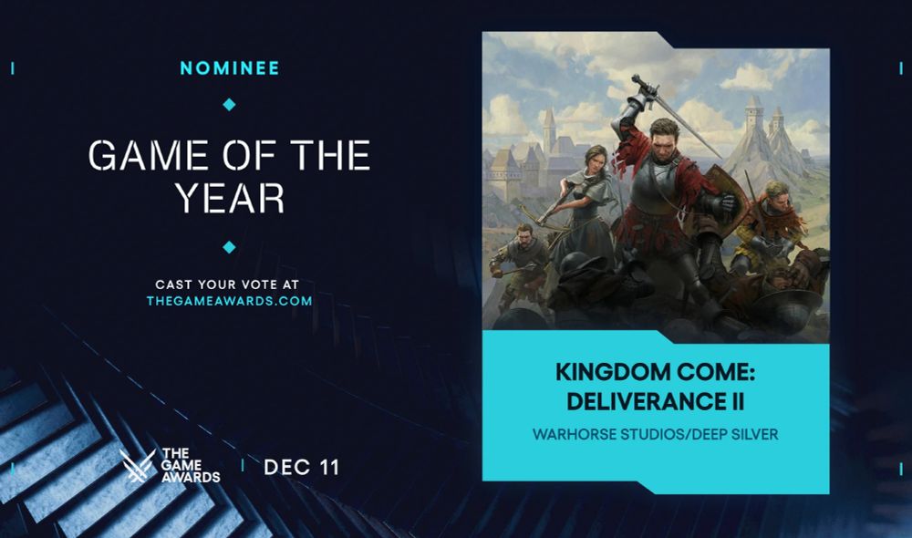 game of the year vote for kingdom come deliverance 2