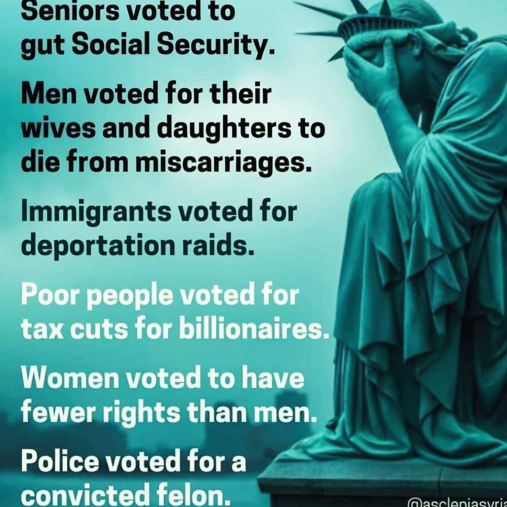 People voted against their own common interests for Trump, and they're going to regret it.