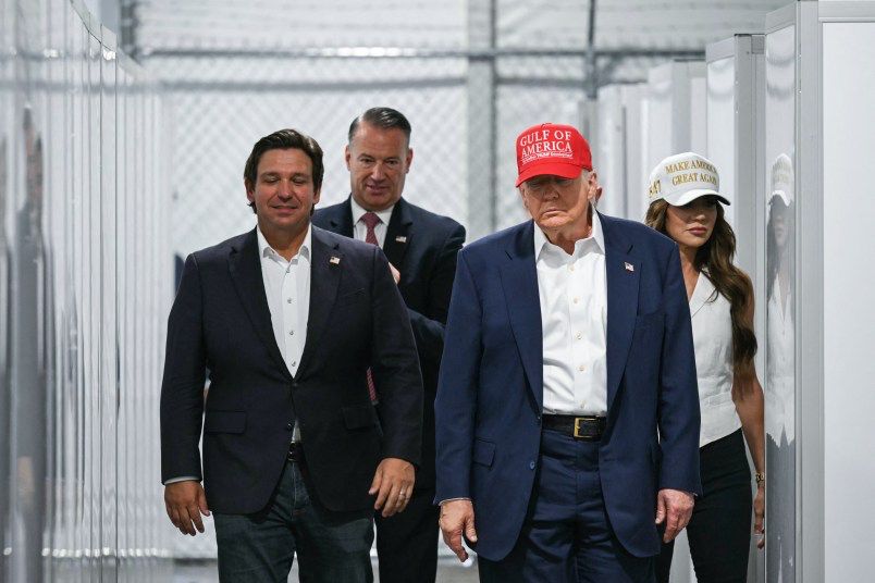 Contracts Show Millions of Dollars and Diverted Disaster Resources Were Used to Build DeSantis’ ‘Alligator Alcatraz’