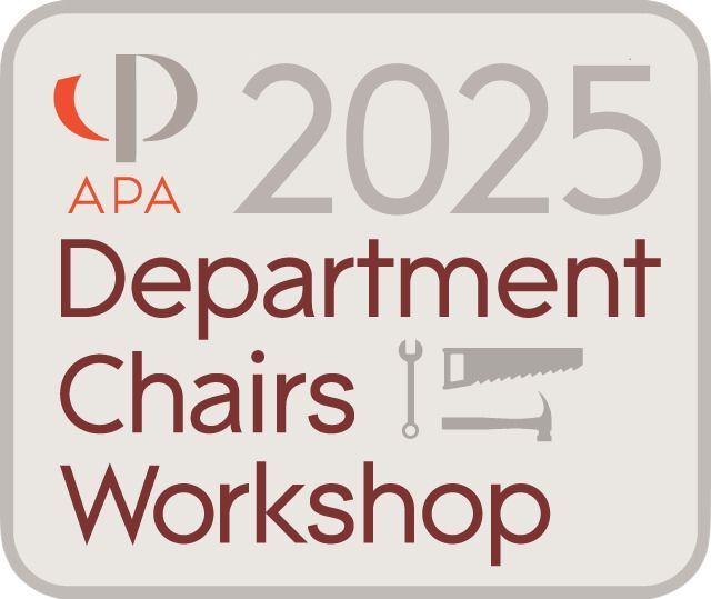 2025 Department Chairs Workshop