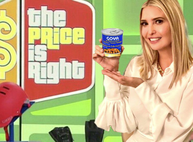 Ivanka Trump for Goya Vienna Franks.