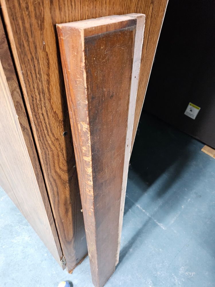 Board with my teethmarks.