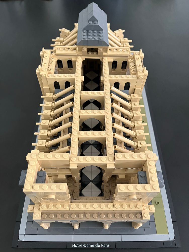 Returning to the west facade building up those towers and adding in some more windows