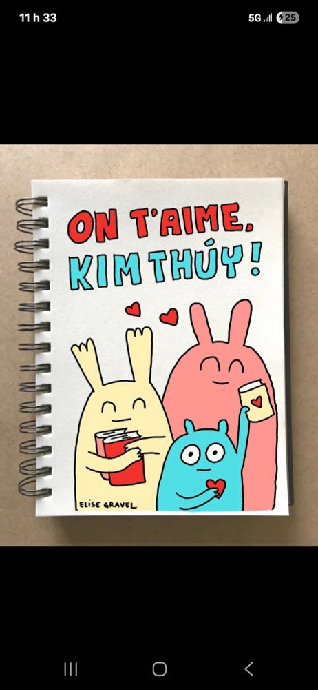 Elise Gravel "on t'aime Kim Thuy"