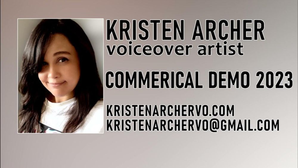 Kristen Archer Commercial Voice Over Demo