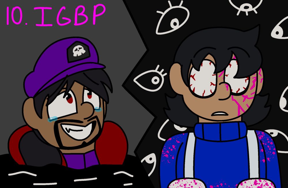 Day 10. IGBP
Fun fact! This movie was my first real contact with the series! I did have knowledge about SMG4 considering that I was a Mario fan and of course, this was in my radar, but I.. didn’t like it
But here we are now, life it’s weird, you know?
Anyway, I NEED to draw this scene for this day, I just love it