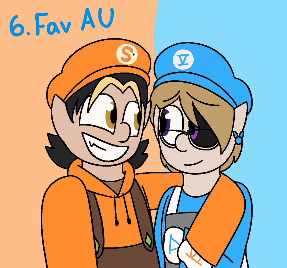 Day 6. Favorite AU - Apprenticeship AU by BStroobery
Brother I just love this au, I was meant to do something different but it was a spoiler for anyone who didn’t read the fic, so I decided to draw the main characters
I can’t explain why I love this au so much, maybe because it was the first one who made me feel so many emotions after a loooong time of not reading fic
Anyways, if you’re interested you should totally read it