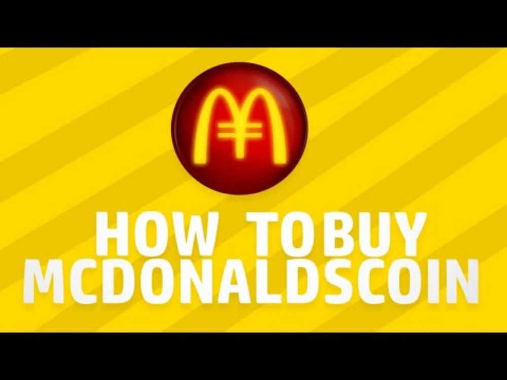 How to Buy McdonaldsCoin ($MCDC)