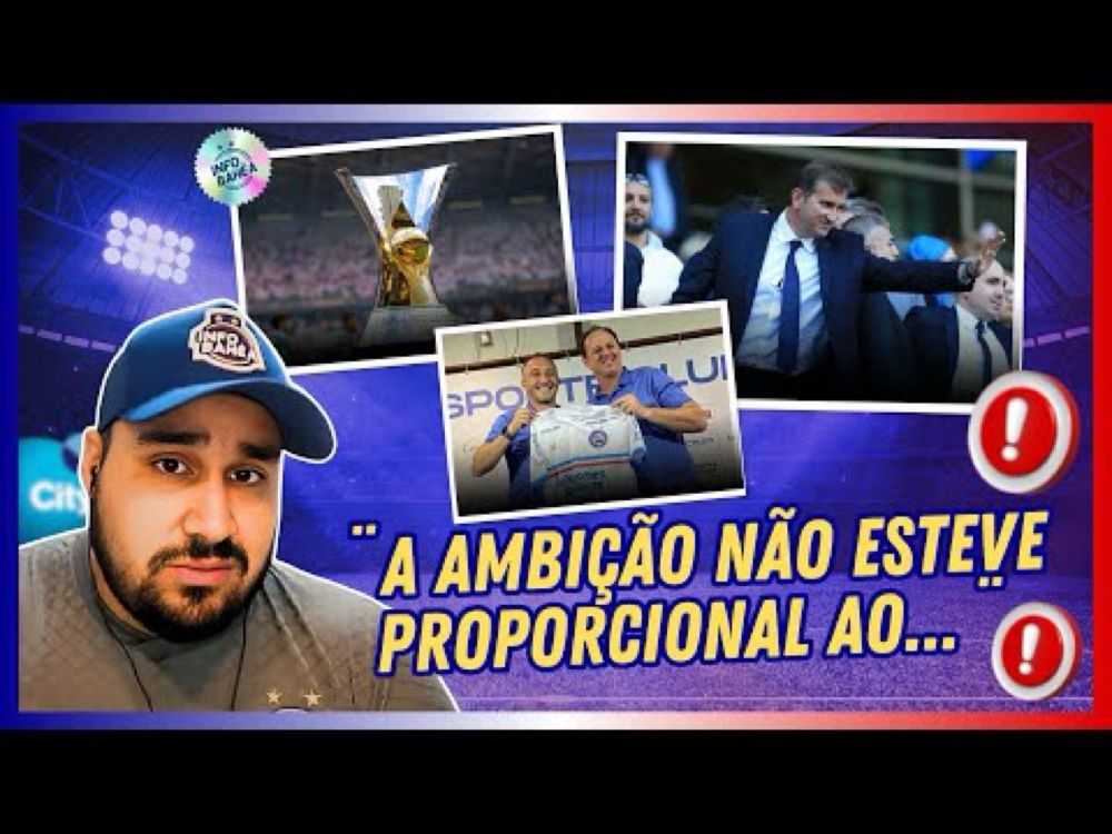 😳 “INTERNAMENTE O DISCURSO ERA...”: LEIRO REVELA OBJETIVOS DO BAHIA E PROVOCA REFLEXÃO!