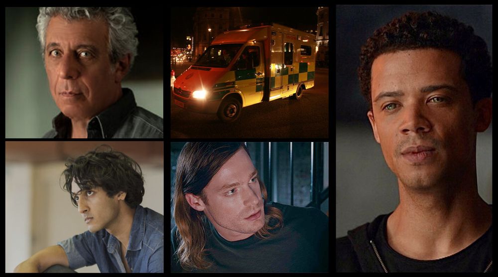Moodboard for fic -  Daniel Molloy (Eric version), ambulance, Armand, Lestat and Louis