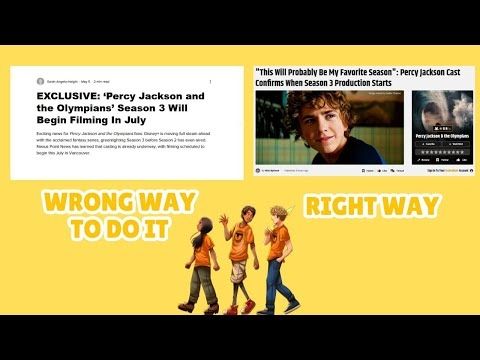 How to find good reliable Percy Jackson News
