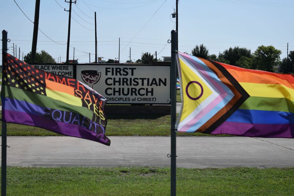 Someone keeps stealing a Katy church's pride flags. It won't stop them.