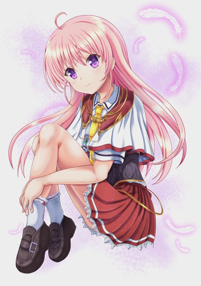 穢翼のユースティア　ファンアートイラスト
ユースティア・アストレア