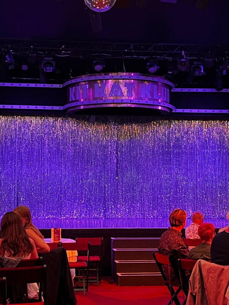 Stage set of the Kit Kat Club, from the musical Cabaret.