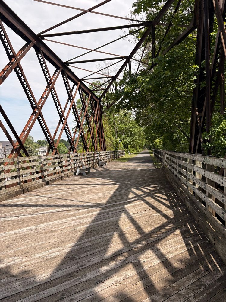 Bridge for pedestrians & cyclists 