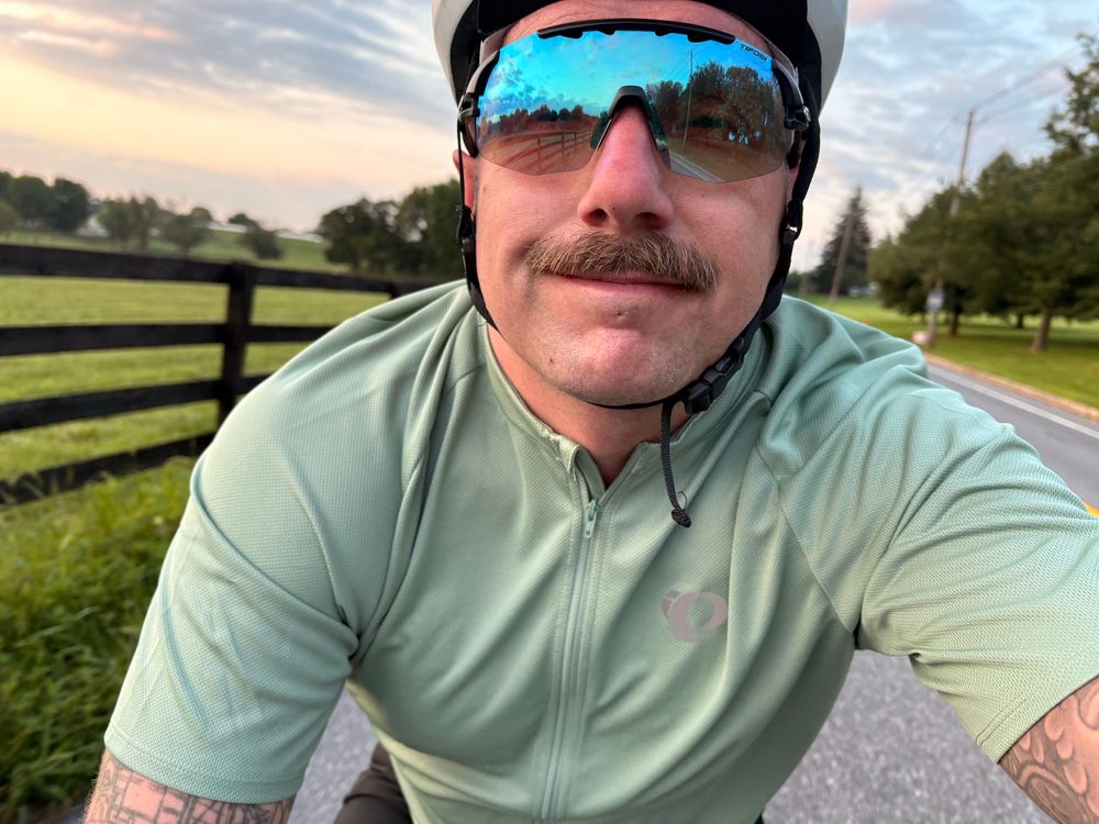 Man on a bike 